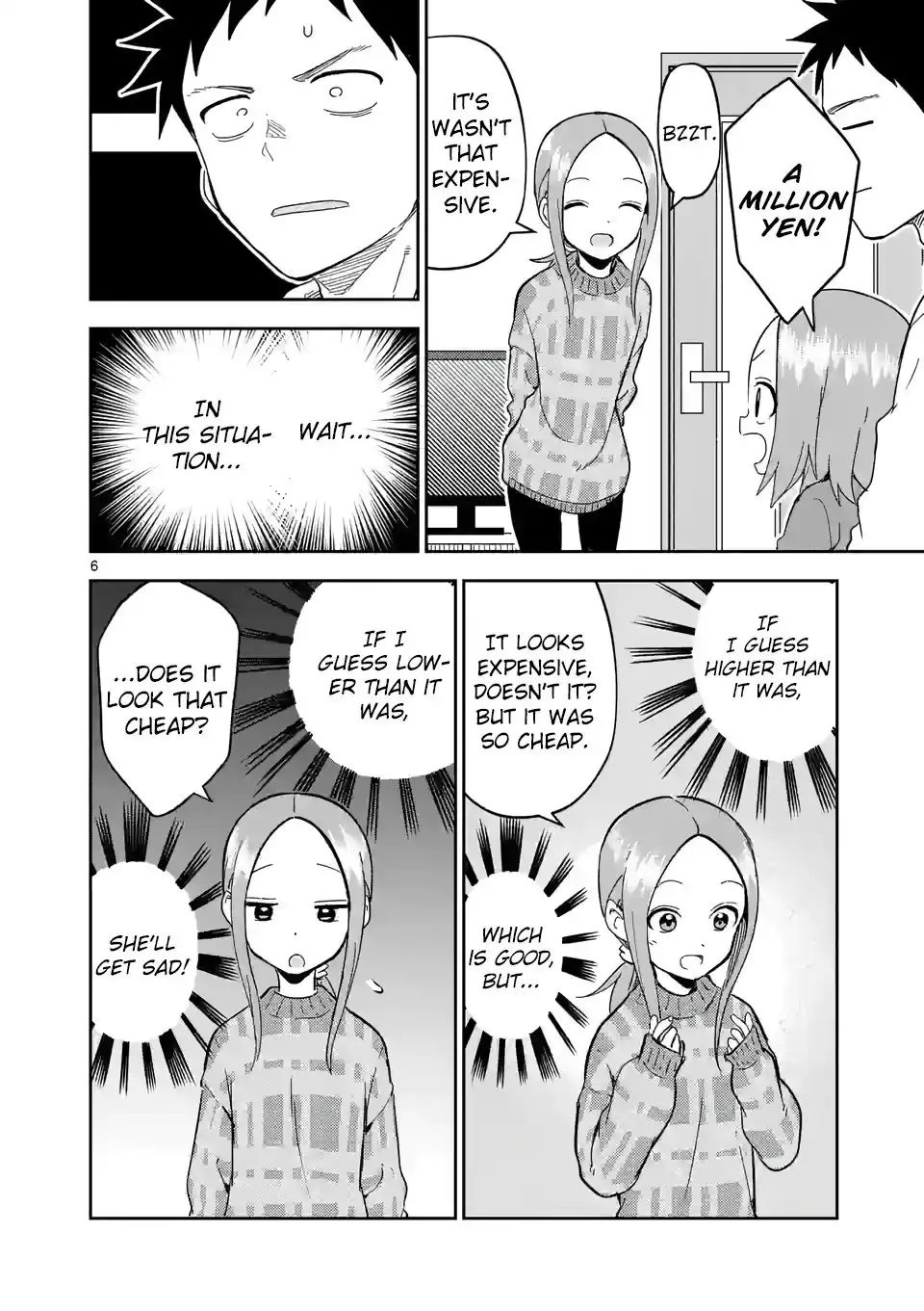 Karakai Jouzu no (Moto) Takagi-san Chapter 208 6